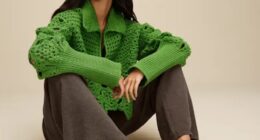 A hybrid shoe blending trainers and ballet shoes - sneakerinas - are on the rise (pictured is Ugg's version)