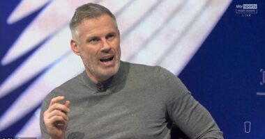 Jamie Carragher has dismissed Gareth Southgate's chances of becoming Man Utd boss