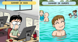 This Artist Turns Travel Culture Shock Into 37 New Comics That Are Way Too Relatable