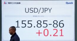 This is what caused Friday’s sudden spike in the Japanese yen