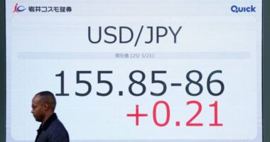 This is what caused Friday’s sudden spike in the Japanese yen