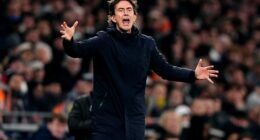 Thomas Frank is still fighting to save his job at Tottenham after losing to West Ham on Saturday