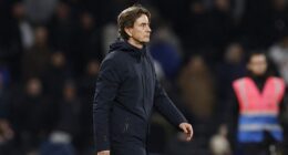 Thomas Frank's Tottenham future is in serious doubt with the club considering a change