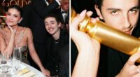Timothée Chalamet Cuts Kylie Jenner Out Of Golden Globes Post After Their Fight Was Exposed