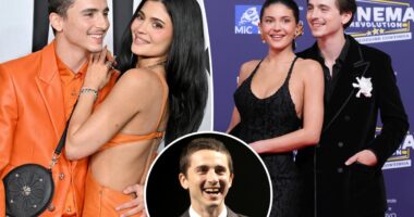 Timothée Chalamet hints at more red carpet matching moments with Kylie Jenner