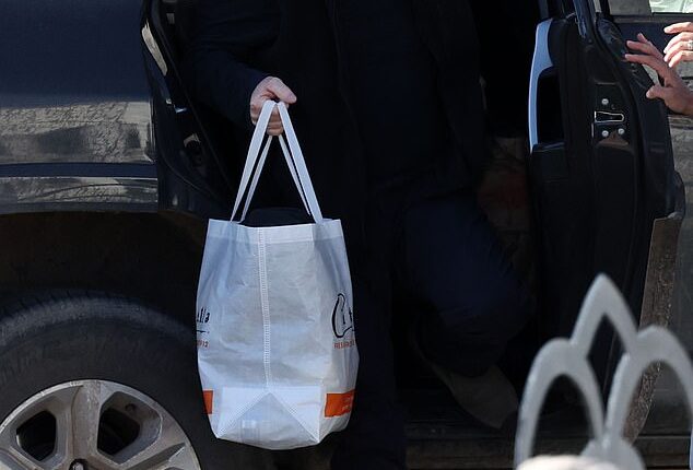 Timothy Busfield’s first day of freedom included swapping out his jail jumpsuit for a neat pair of navy slacks and a leisurely trip to grocery store Trader Joe’s, the Daily Mail can reveal