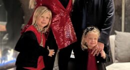 Tara Arnold, 46, wife of personal injury attorney Kurt Arnold, died along with four of her friends on a girls' trip to Paris. The couple are pictured with their children Jaxon and Isla