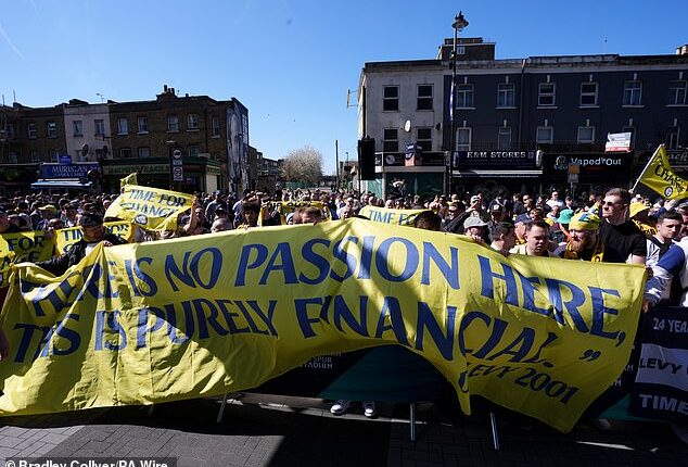 Tottenham fans are planning yet another protest against their leadership and results