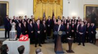 Trump Scores Unique Gifts While Having Fun at WH With Stanley Cup Champions – RedState