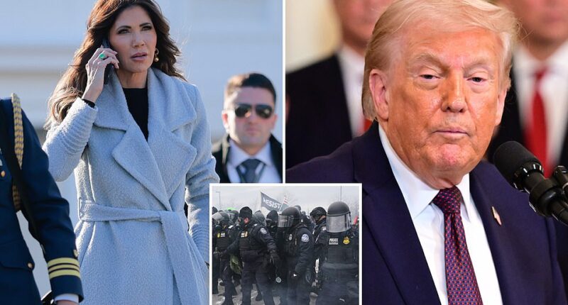 Donald Trump has expressed grave reservations about the optics for his immigration crackdown after an ICE agent shot dead a protester in Minneapolis last week. Renee Good, 37, was killed during the crackdown that has seen thousands of ICE officers flood the Twin Cities, yanking people from cars and homes while confronting angry protesters demanding they leave. White House aides are privately worried that Homeland Security Secretary Kristi Noem's tactics are eroding public support, with prominent conservative voices Joe Rogan and Megyn Kelly criticizing the administration's handling.