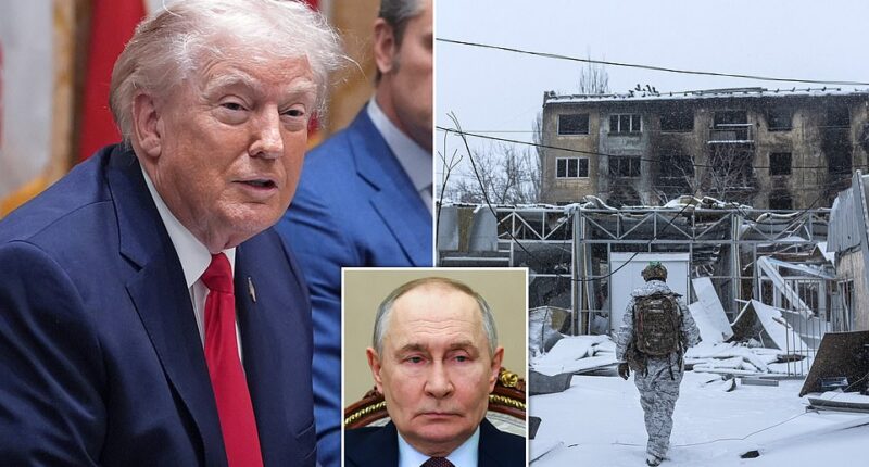 Donald Trump has announced that Russian President Vladimir Putin agreed to a one-week ceasefire in Ukraine. 'Because of the cold – extreme cold – I personally asked President Putin not fire on Kyiv and the cities and towns for a week. He agreed to do that... during this extraordinary cold. I have to tell you, it was very nice,' Trump said at a cabinet meeting on Thursday. There was no immediate confirmation from the Kremlin. 'A lot of people said, "Don't waste the call, you're not going to get that," And he did it. We're very happy that they did it,' Trump added.