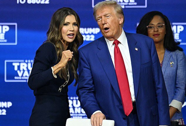 Donald Trump said Republicans calling for DHS Secretary Kristi Noem's ouster are 'losers'