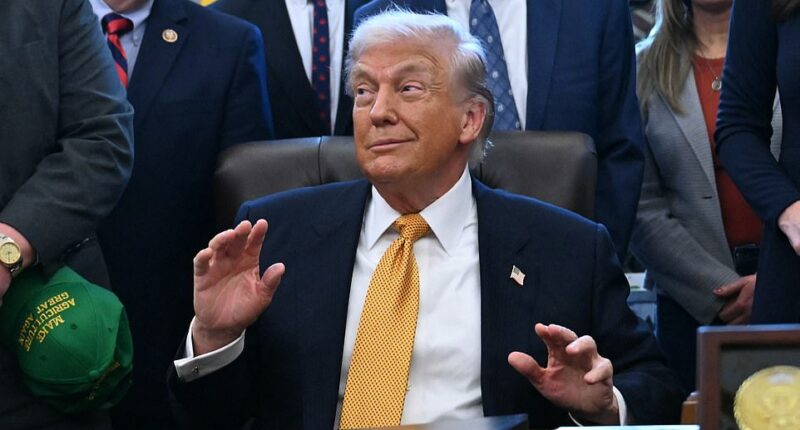 Iran reopened its airspace Thursday morning after a temporary closure as Donald Trump appeared to steer away from potential strikes against Tehran. The closure ran for over four hours and appeared to have expired just after 7am local time as several domestic flights were in the air. While tensions remain high between the countries, Trump spoke carefully after being told that Iran had stopped executing protesters at a press conference in the Oval Office Wednesday in a possible sign that pragmatists inside the administration have successfully made the case that an attack is too risky. 'We've been told that the killing in Iran is stopping, and it's stopped and stopping, and there's no plan for executions or an execution,' the president told reporters.