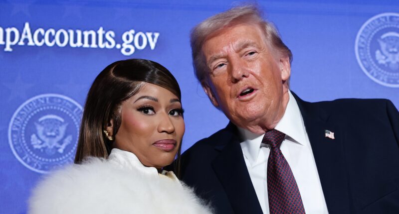 Whew! Social Media Is Goin' OFF After Nicki Minaj Called Herself Trump's "Number One Fan" & Held His Hand At Account Summit (WATCH)