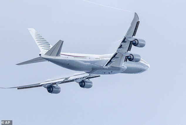 The Wall Street Journal reported Wednesday that President Donald Trump's Qatari-donated Air Force One will be ready by summer. Trump has long pushed for a red, white and blue design, a departure from the 'Jackie Kennedy blue' livery used on the fleet now