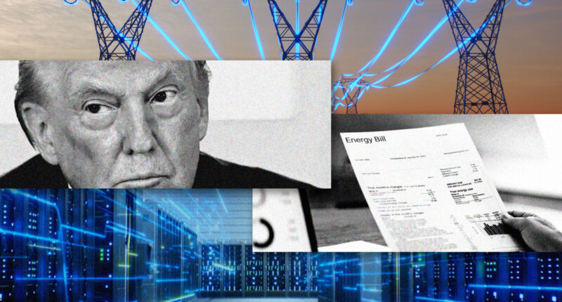 Trump’s crusade against Big Tech’s energy spending highlights a problem with no easy solutions