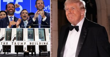 Donald Trump doubled his net worth to $6.6 billion during his first year back in the White House. While he's held the title of richest-ever US president for years as a multi-billionaire, the latest figures from Forbes show that Trump has presided over the most personally-lucrative presidency in American history. Far in second is President John F. Kennedy, who through family trusts and inheritance had a net worth (adjusted for inflation) of between $1 and $1.3 billion when he was assassinated. Trump enriched himself more than any other US president during his time in office, Axios noted, with much of it coming from cashing in on cryptocurrency investments that his three sons have been peddling.