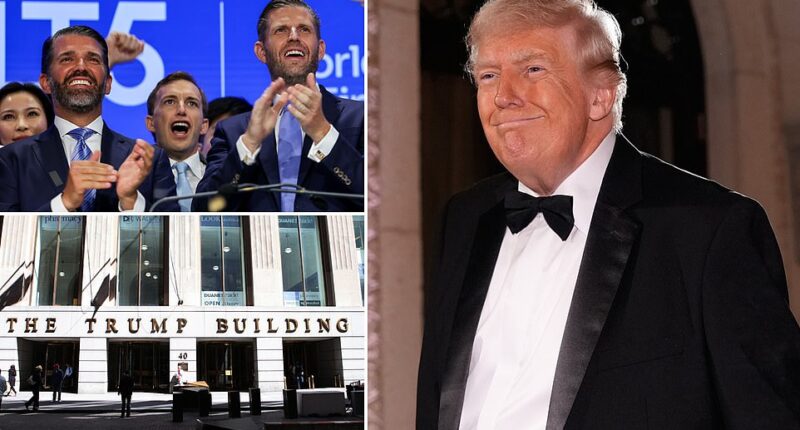 Donald Trump doubled his net worth to $6.6 billion during his first year back in the White House. While he's held the title of richest-ever US president for years as a multi-billionaire, the latest figures from Forbes show that Trump has presided over the most personally-lucrative presidency in American history. Far in second is President John F. Kennedy, who through family trusts and inheritance had a net worth (adjusted for inflation) of between $1 and $1.3 billion when he was assassinated. Trump enriched himself more than any other US president during his time in office, Axios noted, with much of it coming from cashing in on cryptocurrency investments that his three sons have been peddling.