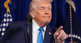 President Donald Trump addressed the Iranian people in a Truth Social post Saturday