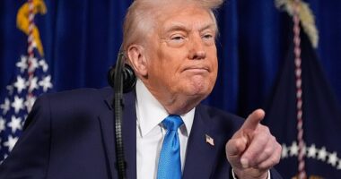 President Donald Trump addressed the Iranian people in a Truth Social post Saturday