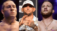 Paddy Pimblett, Dustin Poirier, and Justin Gaethje