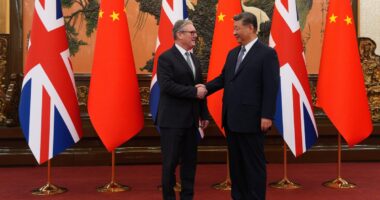 UK-China latest: Minister says ‘bonkers’ not to deal with Beijing after Trump blasts Starmer’s Xi meeting