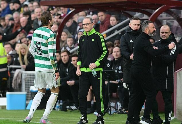 Martin O'Neill's Celtic side were second best in the draw against Hearts on Sunday