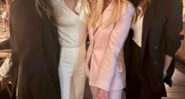 Victoria Beckham spent the weekend partying with her Spice Girls bandmates, days after her son Brooklyn left her heartbroken with his bombshell statement