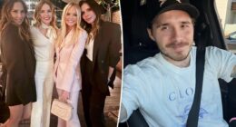 Victoria Beckham reunites with Spice Girls at Emma Bunton's 50th birthday party