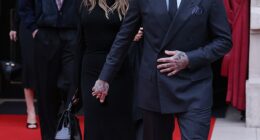 There was no sign of trouble on Monday as David and Victoria Beckhamjoined three of their four children in Paris - the family's first public appearance since eldest son Brooklyn confirmed his relationship with them is over