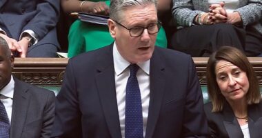 'Waffling' Starmer is mauled over shambolic ID cards U-turn in brutal PMQs as furious Labour MPs say they can't defend government policies