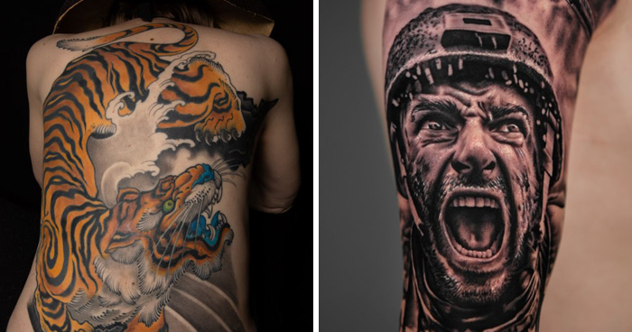 We Selected 30 Tattoos That Look So Cool They Almost Don’t Feel Real