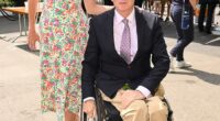 The BBC Weather presenter who this week sparked frenzy with a 'racy' outfit on the Six O'Clock News is known for an otherwise glamorous wardrobe - which she showcases at the likes of the Royal Box in Wimbledon, alongside her boyfriend Frank Gardner