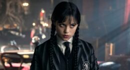 Wednesday. Jenna Ortega as Wednesday Addams in episode 207 of Wednesday