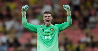 West Ham have made an offer for Al-Nassr's Brazilian international goalkeeper Bento