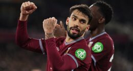 West Ham midfielder Lucas Paqueta has his eye on a move back to his native Brazil this month