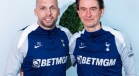 Johnny Heitinga (left) has joined Tottenham on a two-and-a-half-year deal, becoming assistant coach under Thomas Frank