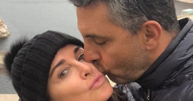 Kyle Richards and her estranged husband Mauricio Umansky might have separated in 2023 after 27 years of marriage, but they seemed happier than ever spending Christmas and New Year's Eve with their daughters in Aspen, CO (pictured in 2022)