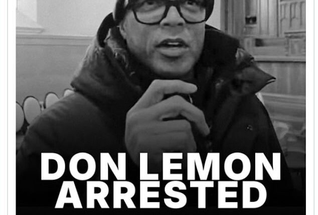 The White House mocked Don Lemon after he was arrested in Los Angeles Friday morning for joining pro-immigration protesters who stormed a Minnesota church - writing: 'When life gives you lemons...'