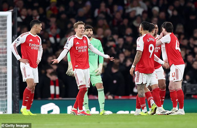 Yet again, Arsenal appear to be blowing up in January. It is three league games without a win for the Gunners following defeat by Manchester United on Sunday
