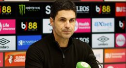 Mikel Arteta didn’t like the question I posed. Or perhaps I had just mumbled it. Anyway, the funboat quickly disappeared over the horizon