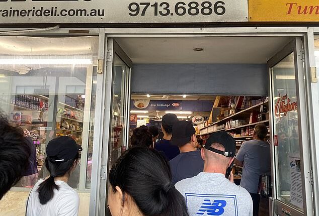 A tiny, family-run Italian deli in Sydney's inner west has become the city's most unexpected food pilgrimage with customers now lining up for hours just to get their hands on a $15 sandwich