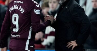 Hearts boss Derek McInnes has been dealt a significant blow with news of Shankland's injury
