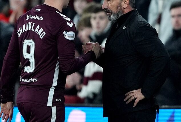Hearts boss Derek McInnes has been dealt a significant blow with news of Shankland's injury