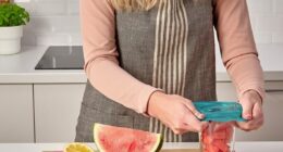 The ÖVERMÄTT food cover, which comes in a set of three for $3, doubles as a reusable lid and cling wrap - perfect for everything from jars and glass containers to fruit and vegetables