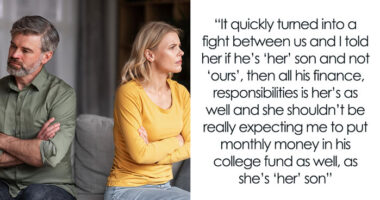 Wife Treats Hubby Like “Wallet On Legs” For Stepson, He’s Mad She Won’t Let Him Parent Teen At All