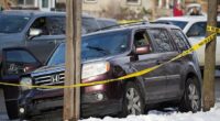 A woman was allegedly shot by an Immigration and Customs Enforcement (ICE) officer before crashing her car in Minneapolis. The woman's burgundy SUV was seen with a bullet hole