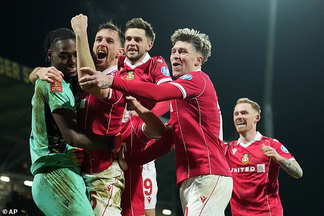Wrexham caused an FA Cup upset as they knocked Nottingham Forest out on penalties