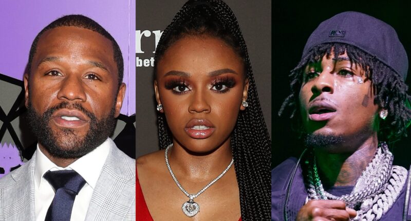 Yaya Mayweather Calls Out NBA YoungBoy's Absence While Crediting Her Father Floyd For Helping Raise Their Son KJ 