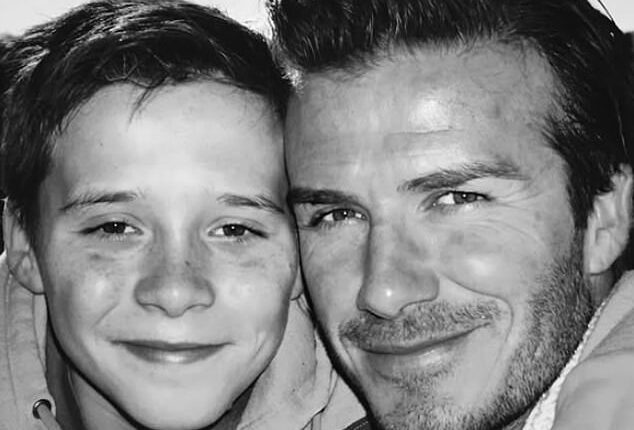 'You are my life': Sir David Beckham extends the biggest olive branch yet to estranged son Brooklyn as former footballer pays tribute to his family in emotional New Year's Eve post